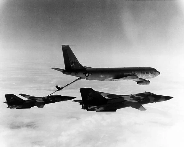 Two USAF General Dynamics F-111Es 68-027 and 68-055