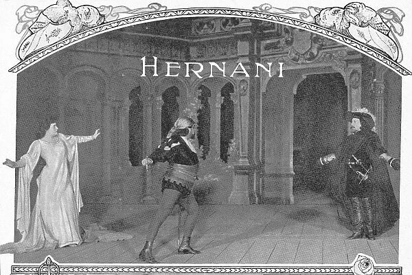 VERDI, Giuseppe (1813-1901). Hernani, play by