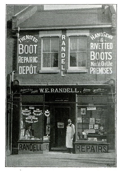 W. Randell, Boot Repair, 13 Portsmouth Road, Woolston