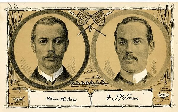 William D B Curry and Frederick I Pitman, rowers