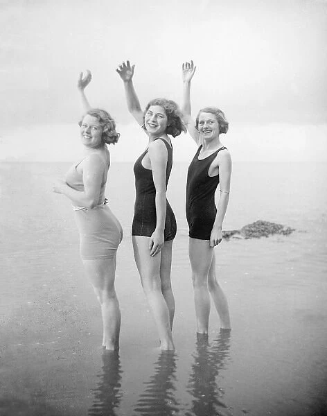 Winter Bathers 1930S