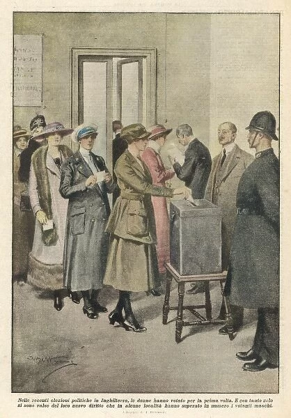 Women Voting  /  1918
