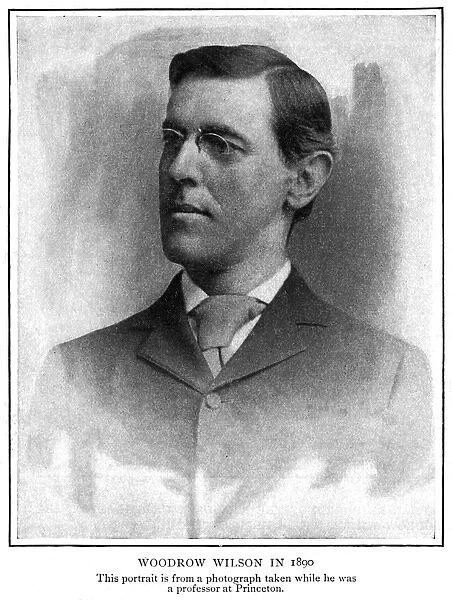 Woodrow Wilson in 1890