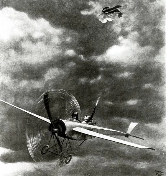 WW1 - Aircraft in battle, 1915