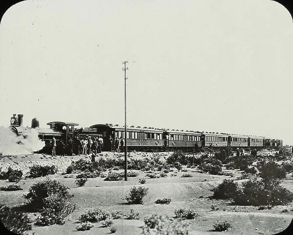 Zimbabwe (Rhodesia) - Train on way to Bulawayo