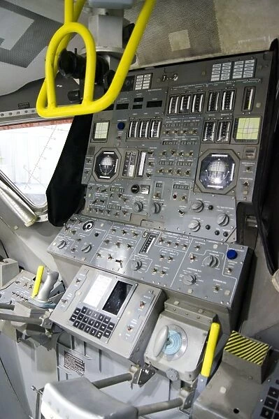 Apollo lunar module interior