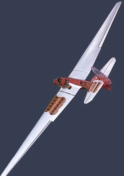 Artwork of Korolev rocket glider C016  /  7639