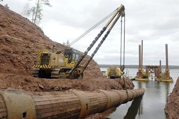 Constructing an oil pipeline