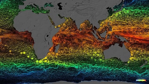 Global surface currents 2005-2007 C016  /  8116
