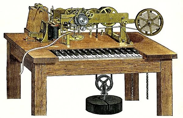 Hughes printing telegraph
