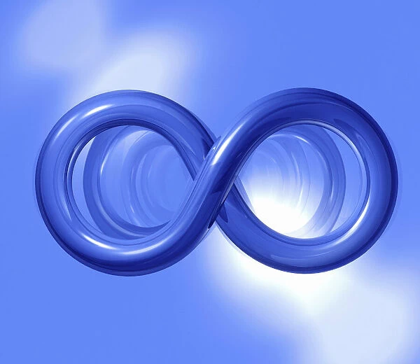 Infinity symbol, computer artwork