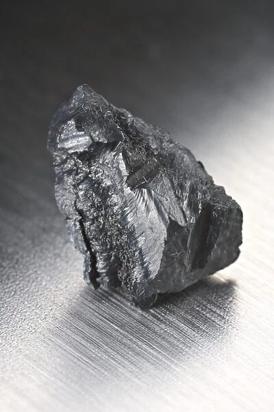 Lanthanum. Sample of the rare earth metal Lanthanum (La)