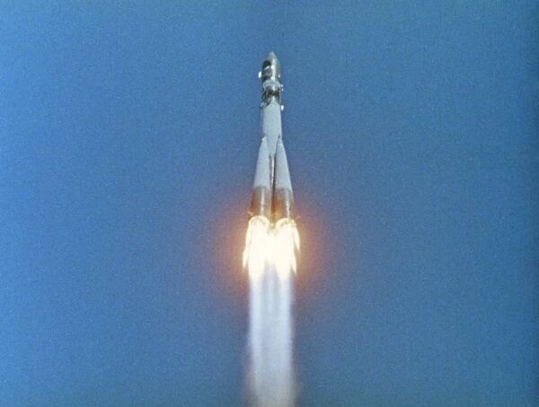 Launch of Vostok 1 spacecraft