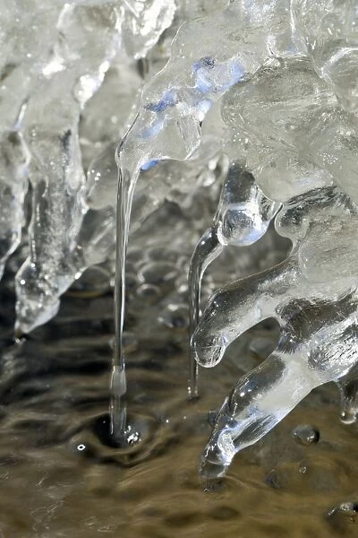 Melting ice on a stream C013  /  6068