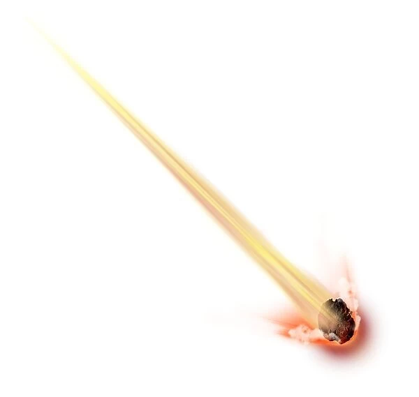 Meteor fireball, artwork C018  /  0287