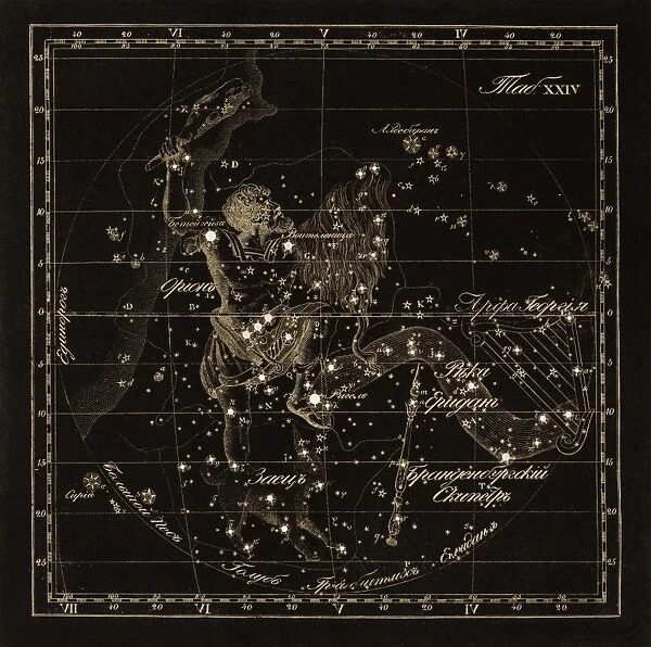 Orion constellations, 1829 C016  /  4410