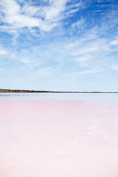 Pink lake, Australia