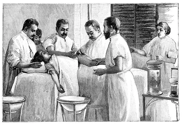 Rickets surgery, 19th century