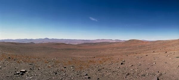 Rocky plain of the Atacama Desert, N. Chile