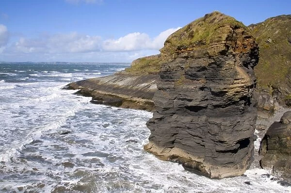 Sea stack, Wales