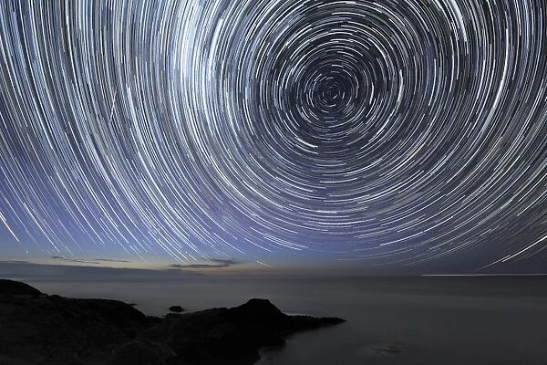 Star trails over Flinders, Australia