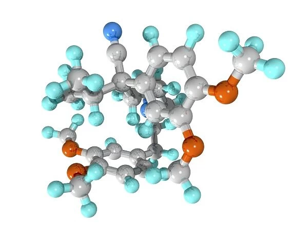 Verapamil drug molecule