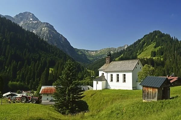 Baad, Kleines Walsertal, Austria, Europe
