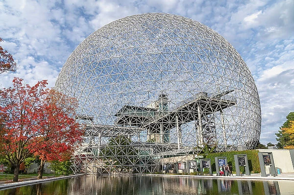 The Biosphere Environment Museum on St. Helen's Island, Montreal, Quebec, Canada