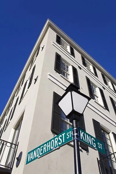 Building on King Street, Charleston, South Carolina, United States of America