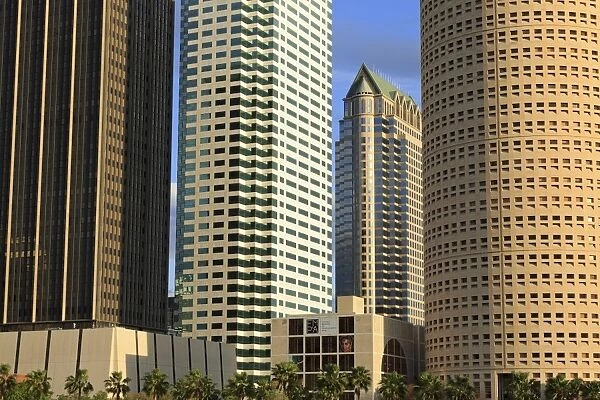 Downtown skyscrapers, Tampa, Florida, United States of America, North America