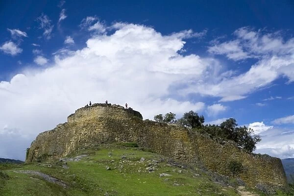 Kuelap, precolombian ruin of citadel city, Chachapoyas, Peru, South America