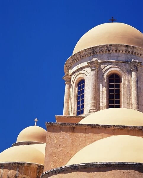 Mono Agias Triada monastery domes