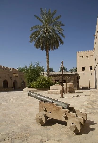 The Nizwa fortress, Nizwa, Oman, Middle East