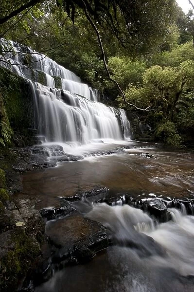 Purakaunui Falls, Southland, South Island, New Zealand, Pacific