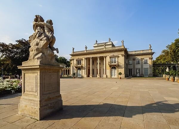 Royal Baths Park, Lazienki Palace, Warsaw, Masovian Voivodeship, Poland, Europe