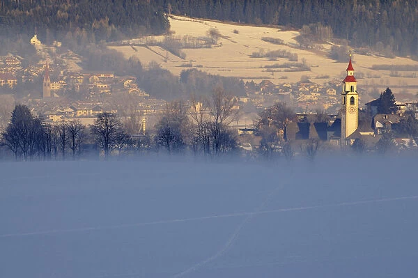Church, Hochpustertal Valley, South Tyrol, Italy