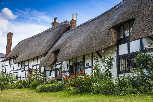 UK, England, Warwickshire, Village of Welford-on-Avon near Stratford-upon-Avon