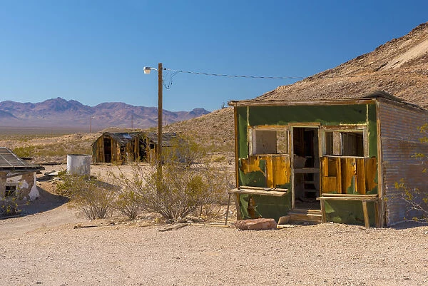 USA, Nevada, Rhyolite ghost town