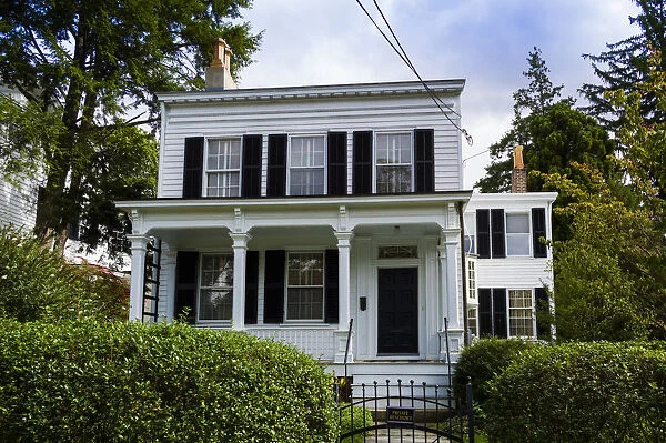 USA, New Jersey, Princeton, former residence of Albert Einstein while at Princeton