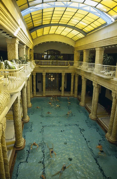 20037268. HUNGARY Budapest Gellert Baths