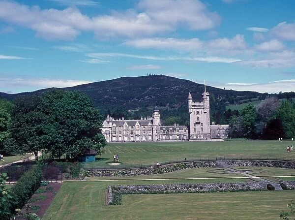Balmoral Castle in Royal Deeside, Aberdeenshire, has been one of the residences of the British Royal Family since 1852