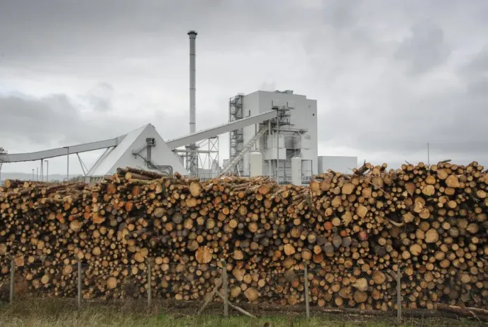 Framed Print : Biomass powerstation with stack of timber, largest biomass plant in Scotland, Stevens Croft Biomass Power Station Framed Print : Biomass powerstation with stack of timber, largest biomass plant in Scotland, Stevens Croft Biomass Power Station