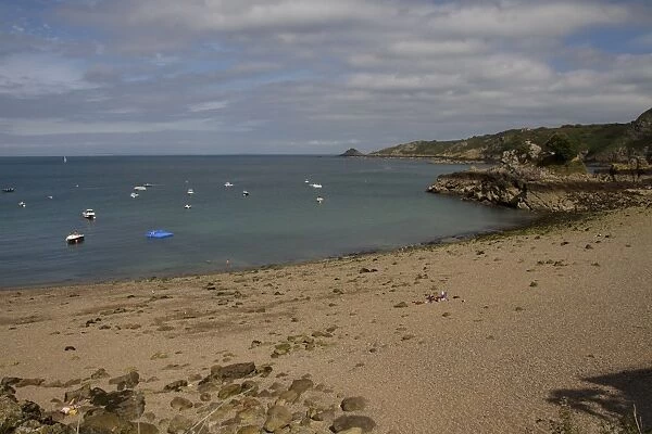 Bouley Bay on the north coast of Jersey