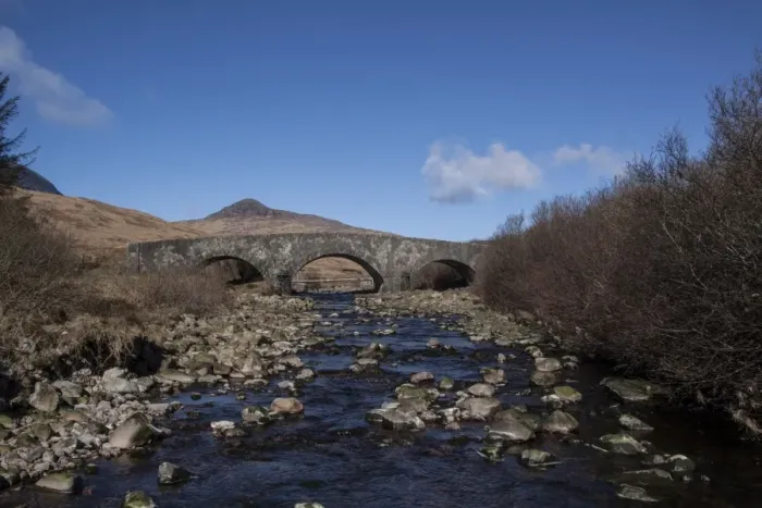 Framed Print : Bridge over the Corran River with one of the Paps of Jura behind. Isle of Jura Scotland Framed Print : Bridge over the Corran River with one of the Paps of Jura behind. Isle of Jura Scotland