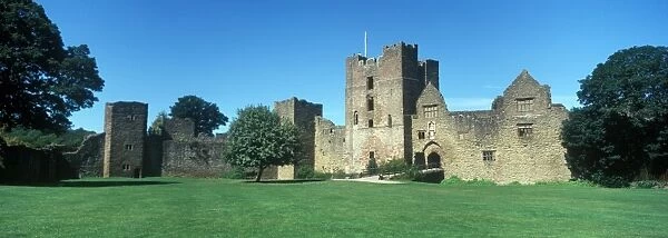 Britain - Shropshire Ludlow Castle - Norman Keep - Judges Lodgings - Shropshire