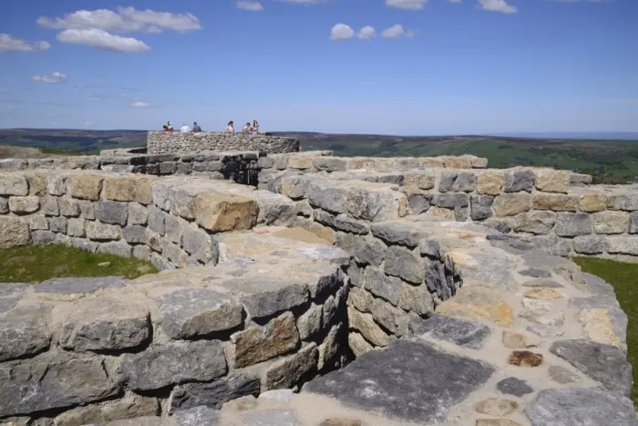 Framed Print : The Coldstones Cut public art created by artist Andrew Sabin as sculptural response to Coldstones Quarry