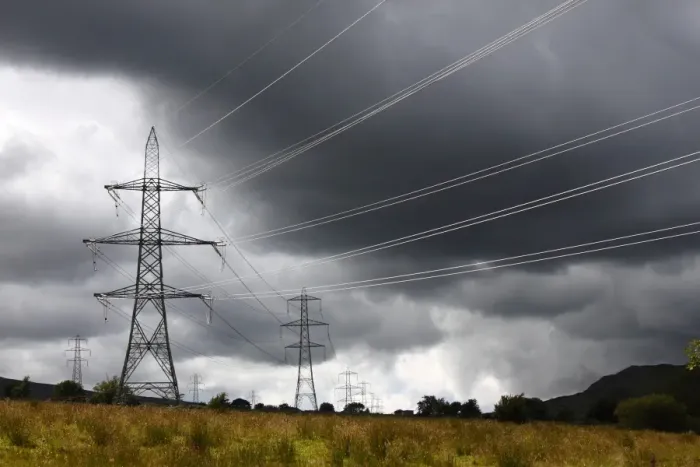 Framed Print : Electricity transmission pylons and stormclouds, above Conwy Valley, Carneddau Mountain Range, Snowdonia N. P Framed Print : Electricity transmission pylons and stormclouds, above Conwy Valley, Carneddau Mountain Range, Snowdonia N. P