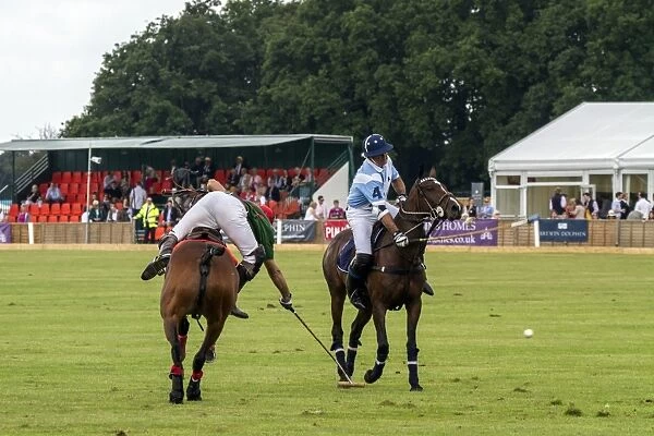 Hopkins international polo at Trinity Park, Ipswich, Suffolk. England against Argentina