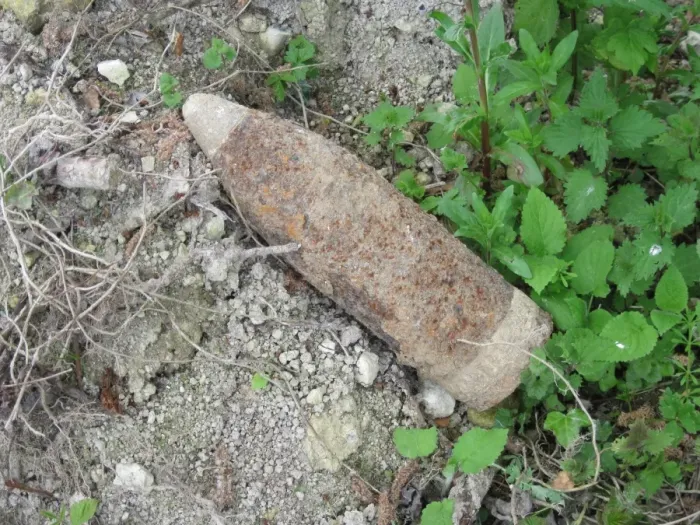 Framed Print : Iron Harvest, World War One high explosive shell, unexploded, Somme Battlefield, Somme, Picardy, France, May Framed Print : Iron Harvest, World War One high explosive shell, unexploded, Somme Battlefield, Somme, Picardy, France, May