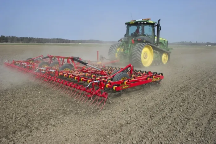 Framed Print : John Deere 8320 RT tracked tractor with Vaderstad NZA-1000 harrows, harrowing arable field, Sweden, april Framed Print : John Deere 8320 RT tracked tractor with Vaderstad NZA-1000 harrows, harrowing arable field, Sweden, april